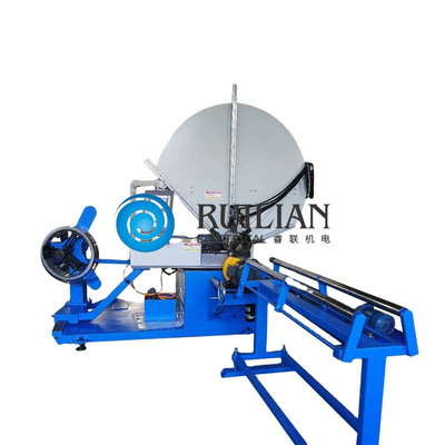 Przetwarzanie tłoczone poniżej Tee Spiral Duct Machine 650 obr./min