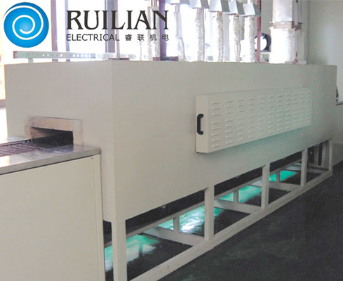 Malowanie natryskowe Linia pieca tunelowego wysokotemperaturowego 60KW 100KW
